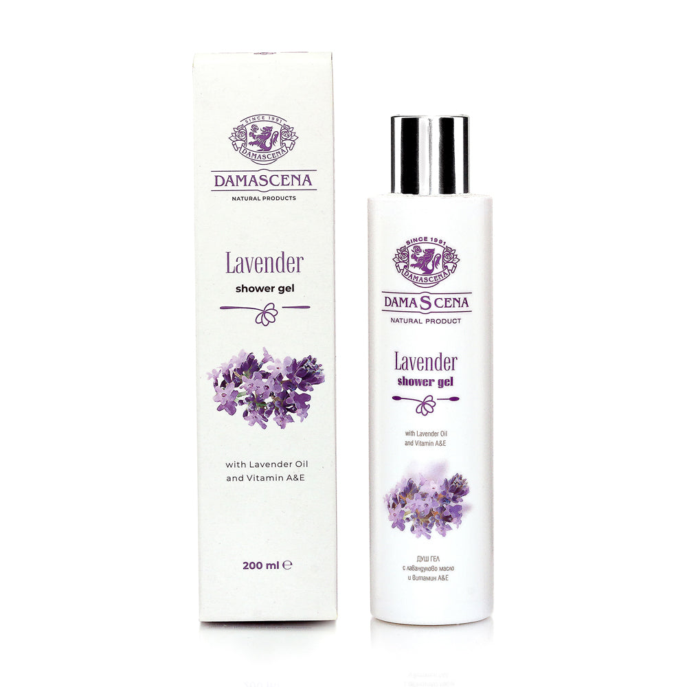 ДУШ ГЕЛ С ЛАВАНДУЛОВО МАСЛО