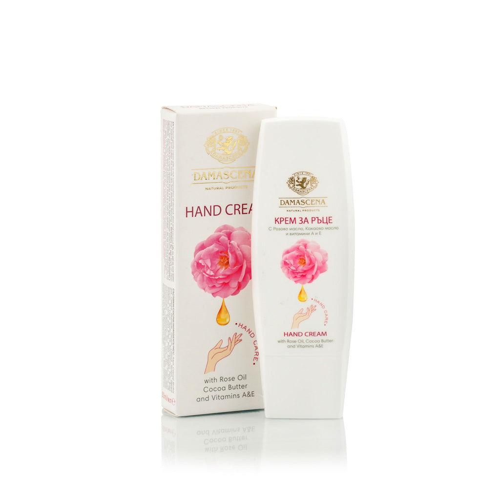 КРЕМ ЗА РЪЦЕ С РОЗОВО МАСЛО