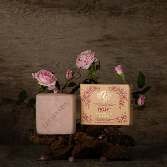 Natural Rose Handmade Soap 110 gr